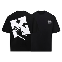 Off-White Off-W Monogram T-shirt - Negro Camo Blanco 4
