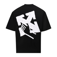 Off-White Off-W Monogram T-shirt - Negro Camo Blanco 4