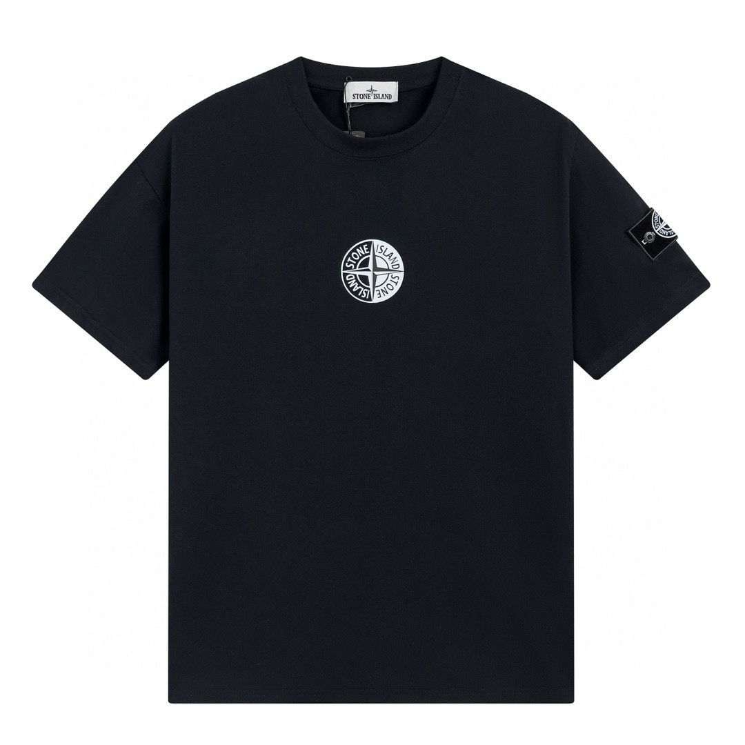 Camiseta Stone Island Blanco Blanco Camo