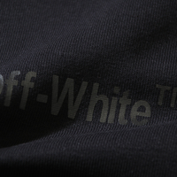 Off-White Off-W Monogram Zip Hoodie - Negro Monograma Negro
