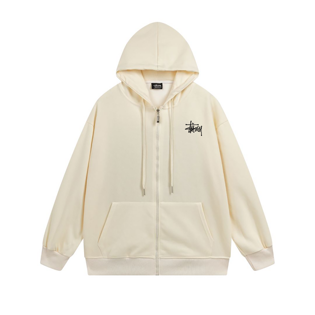Buzo Stussy Beige Marron Estilismo