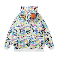 Bape Zip Hoodie Camo Colorido
