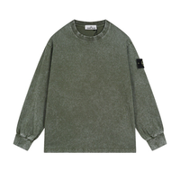 Buzo Stone Island Verde Liso Verde