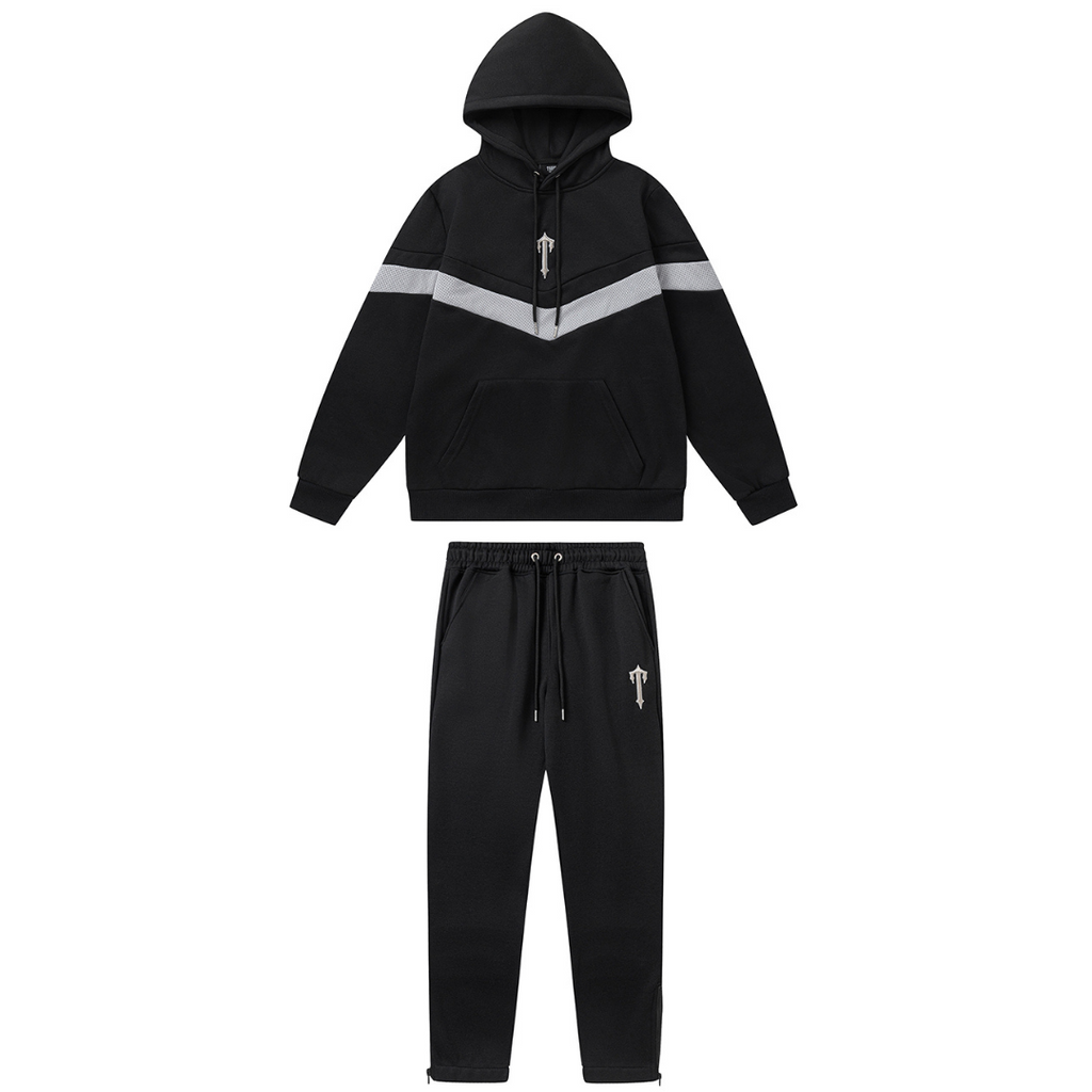 Decoded V-Stripe Black Tracksuit · Trapstar · Nova Neta