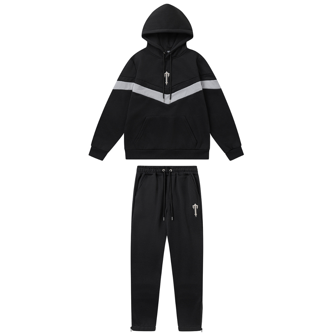 Decoded V-Stripe Black Tracksuit · Trapstar · Nova Neta