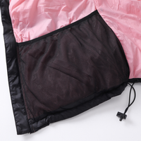 Campera Stussy Negro/Rosa