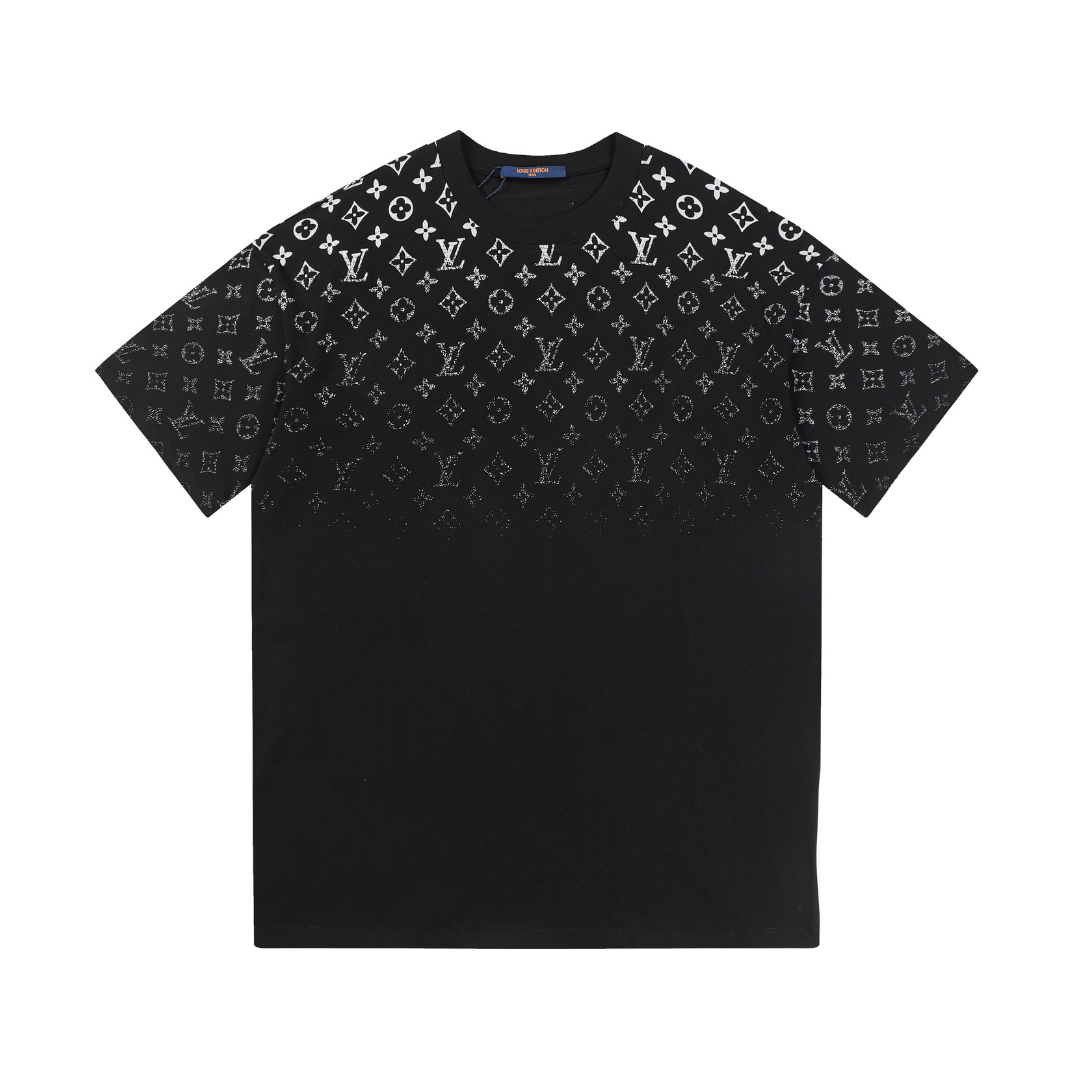Monogram T-shirt Monograma Negro Blanco 2