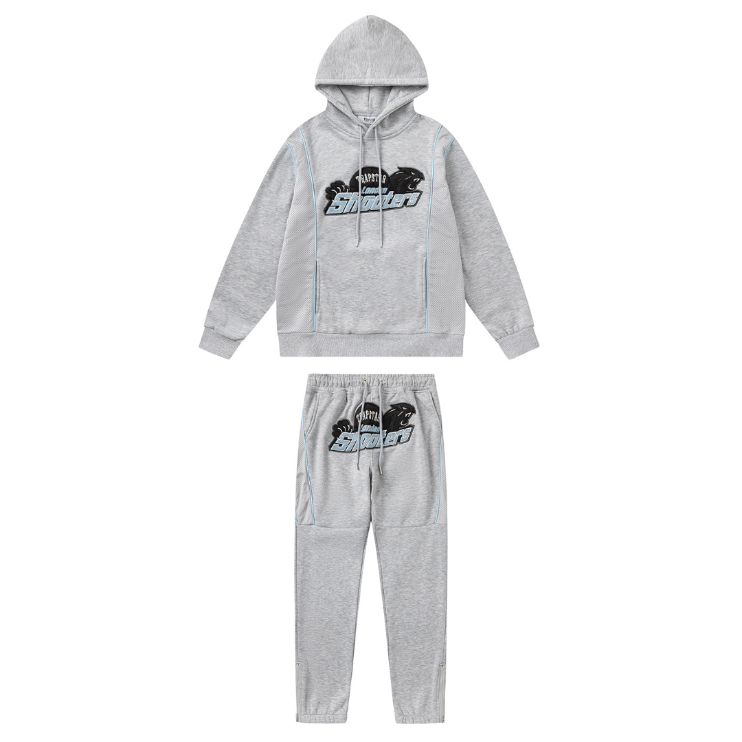 Louis Vuitton Monogram Shooters Hooded Tracksuit - Gris