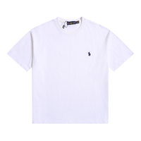 Camiseta Polo Ralph Lauren Blanco Cuello Negro Logo