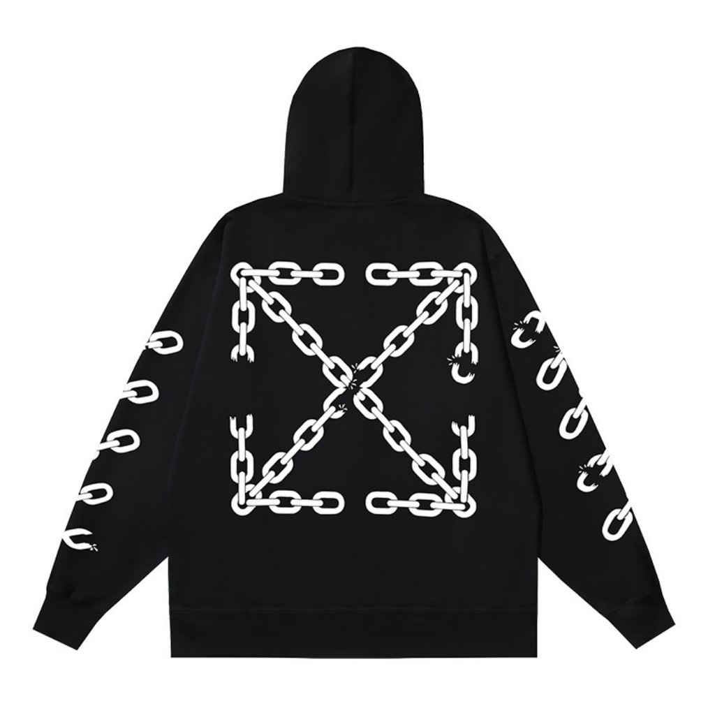 Off-W Monogram Zip Hoodie · Off-White · Nova Neta