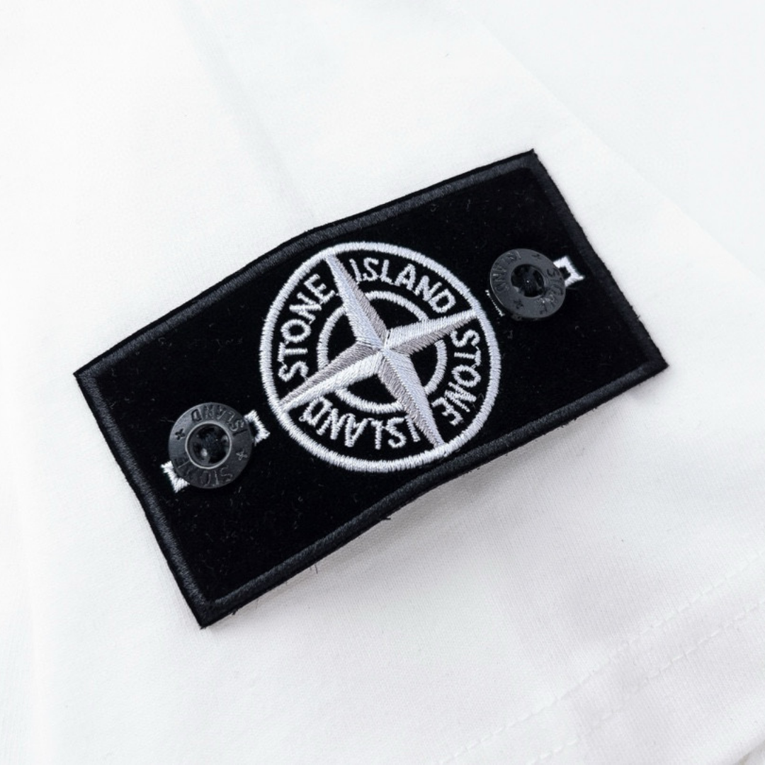 Camiseta Stone Island Negro Azul Blanco Camo