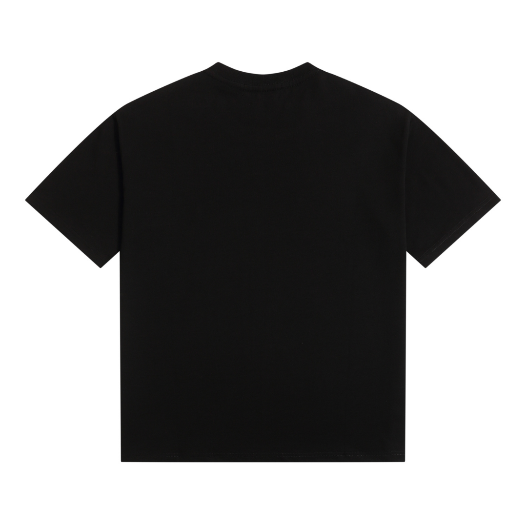 Camiseta Polo Ralph Lauren Negro Liso Negro Logo Rojo