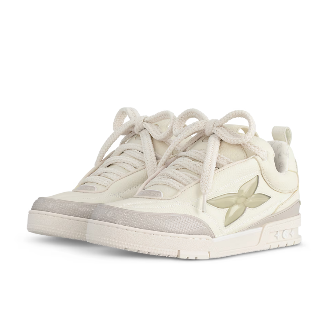 Skater Monogram Trainer Blanco Estrella