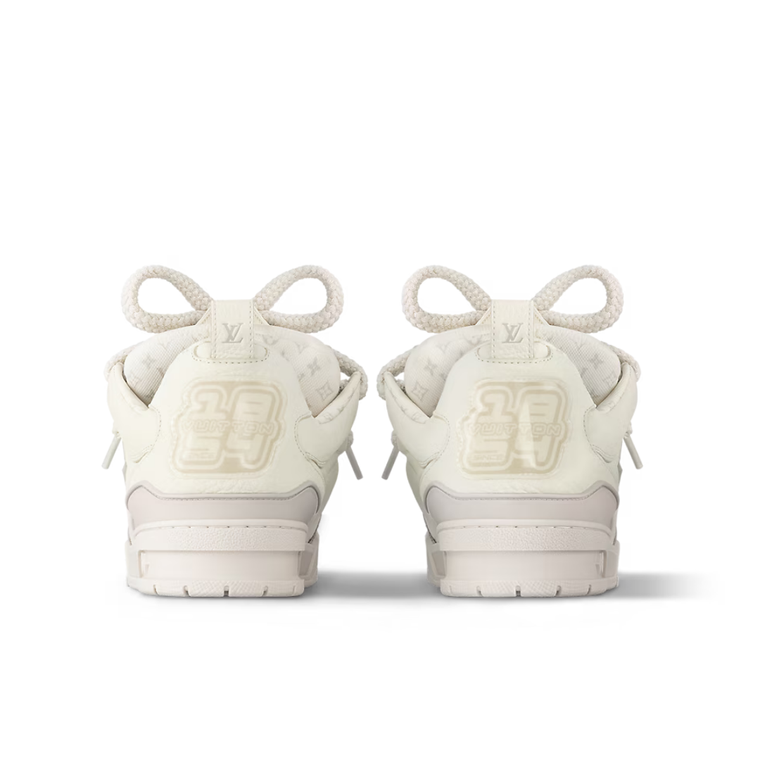 Skater Monogram Trainer Blanco Estrella
