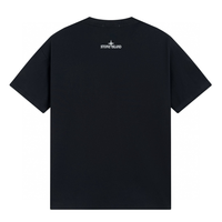 Camiseta Stone Island Blanco Estrella Blanca Negra