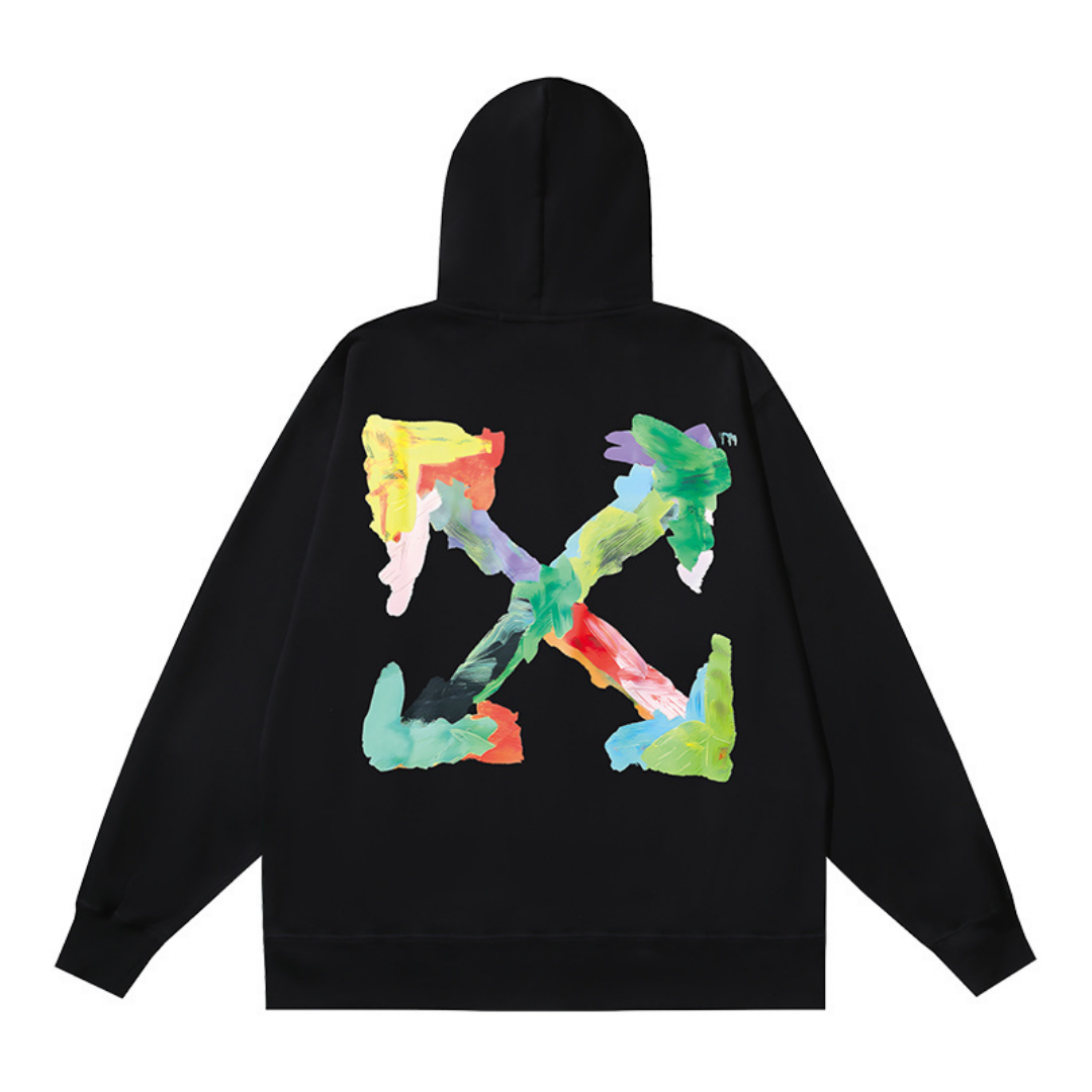 Off-W Monogram Zip Hoodie · Off-White · Nova Neta