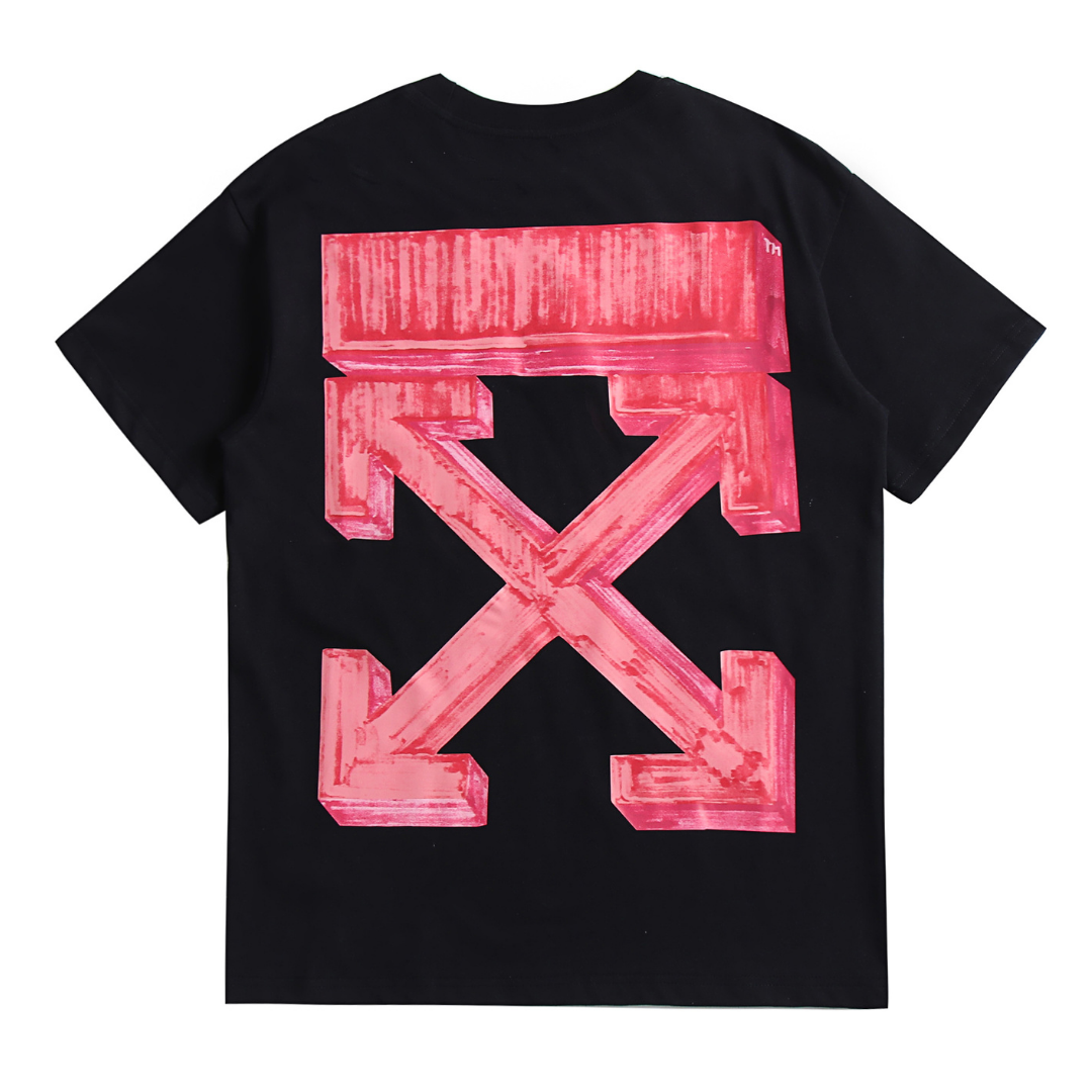 Off-White Off-W Monogram T-shirt - Blanco Cruz Roja
