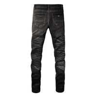Amr Black Diamonds Jeans Negro 2