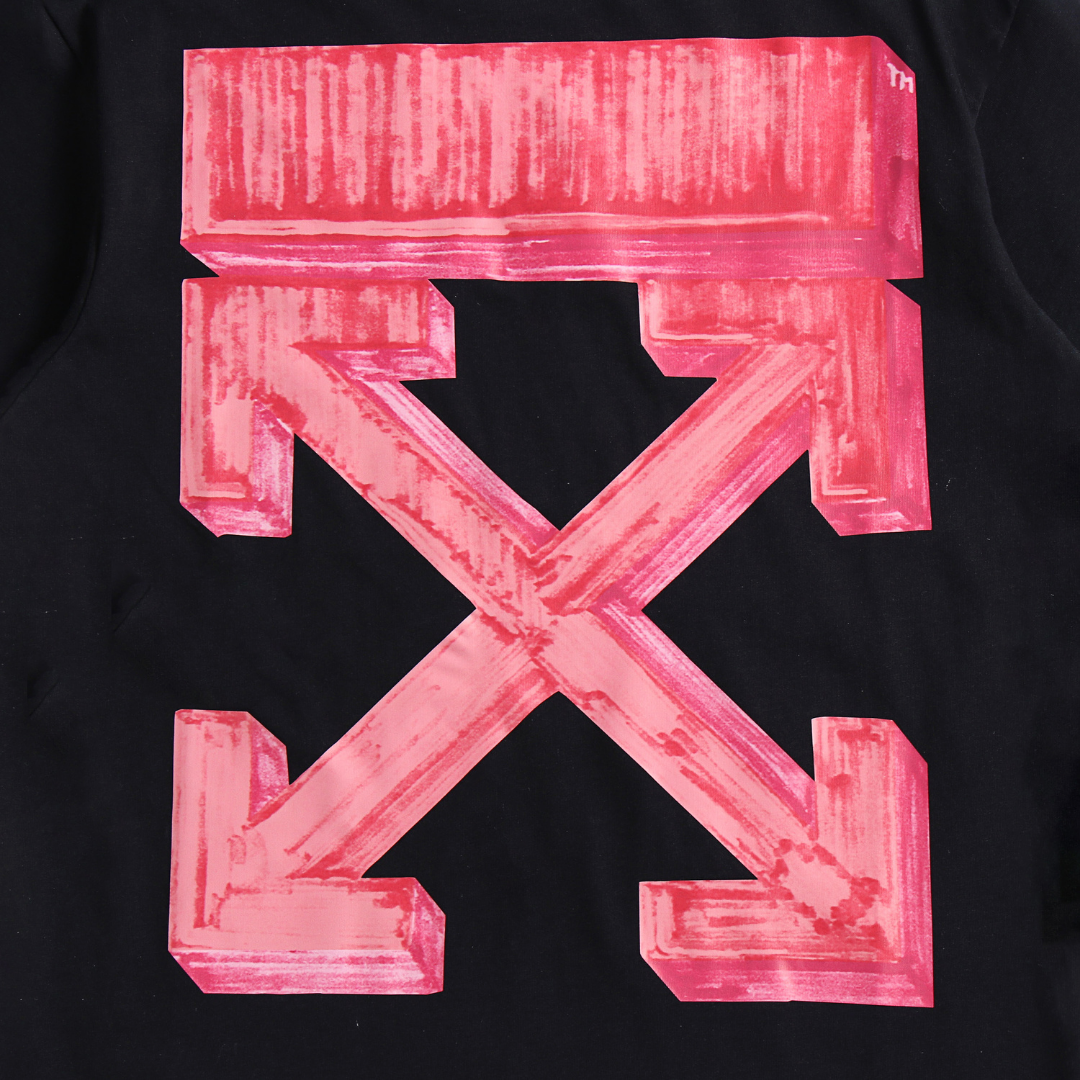 Off-White Off-W Monogram T-shirt - Blanco Cruz Roja