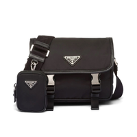 Messenger Trio Bag Blanco Triangulo