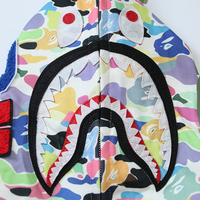 Bape Zip Hoodie Camo Colorido
