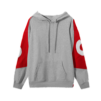 Buzo Supreme Gris/Rojo
