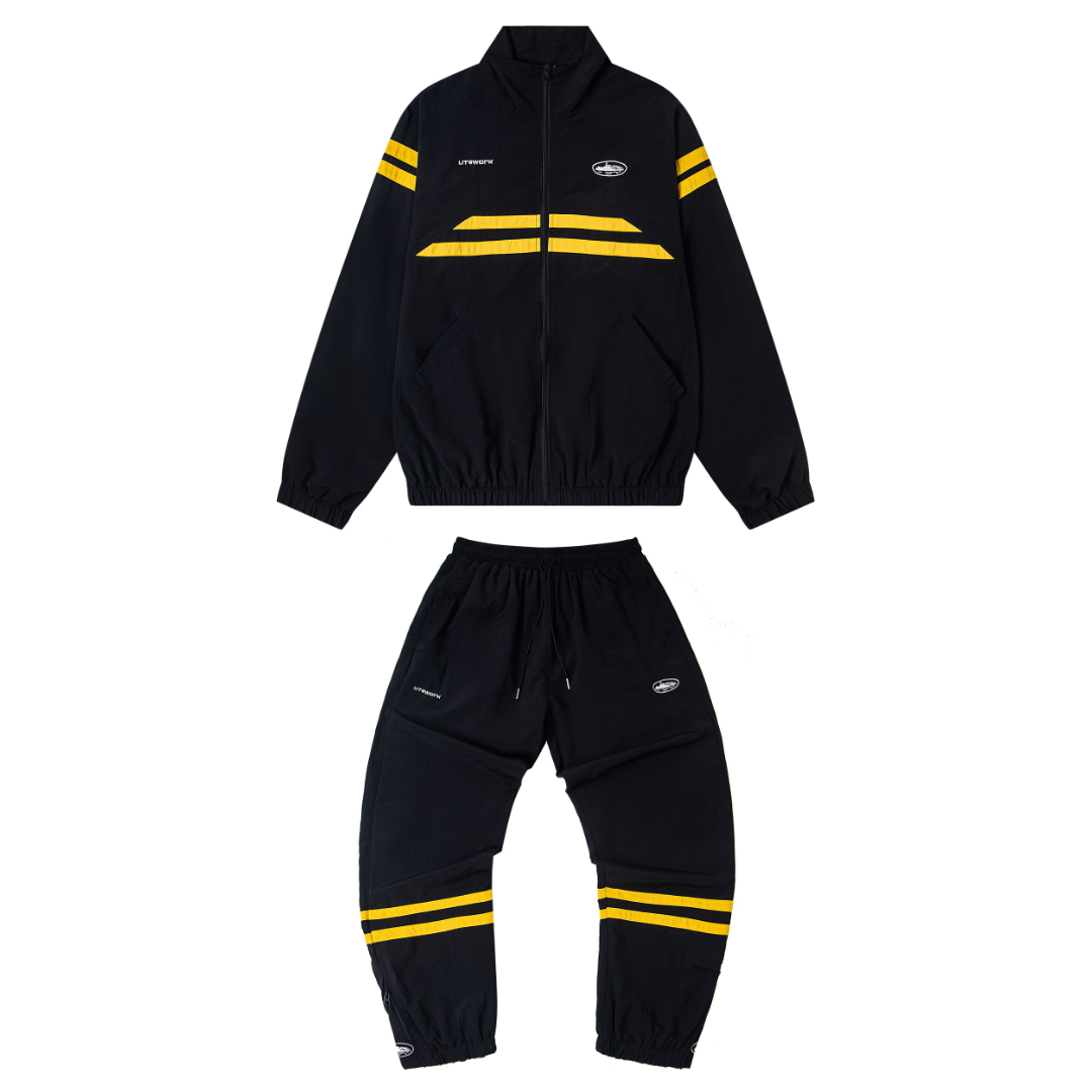 Rules The World Alcatraz Tracksuit Blanco Amarillo