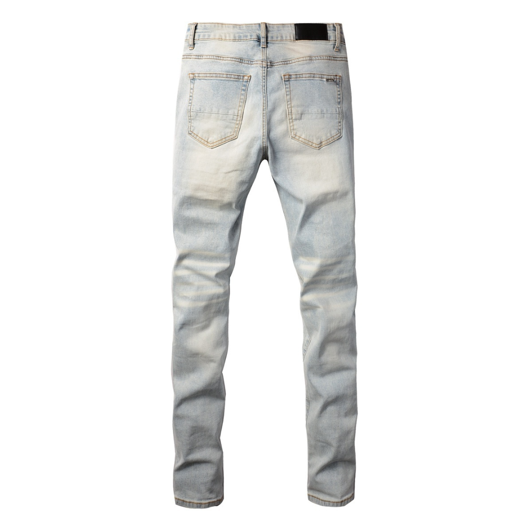 Amr Logo Blue Jeans Azul 2