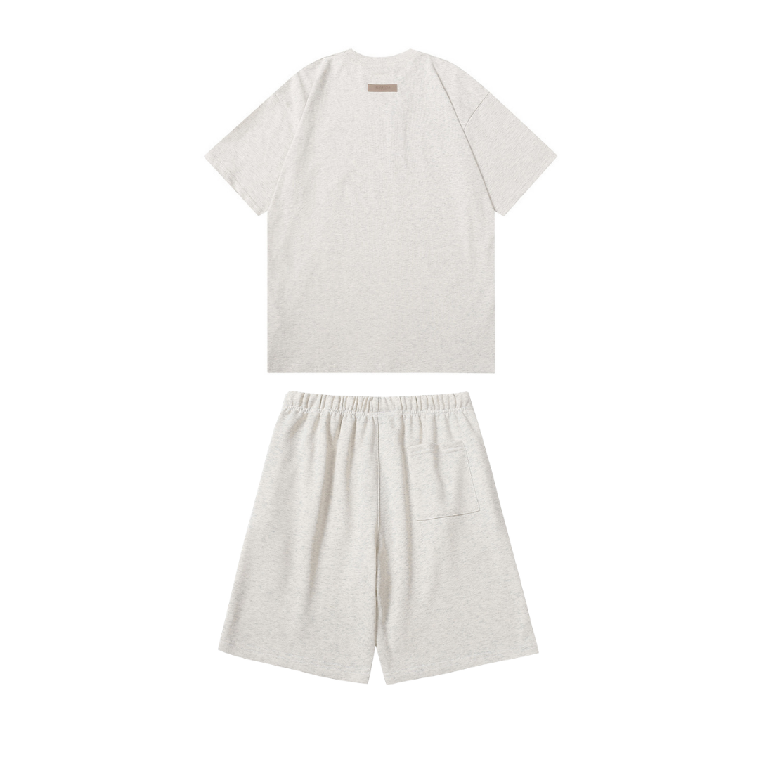 Essentials Short Set Blanco 1977 2