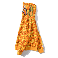 Bape Zip Hoodie Camo Amarillo Naranja