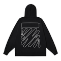 Off-W Monogram Zip Hoodie · Off-White · Nova Neta