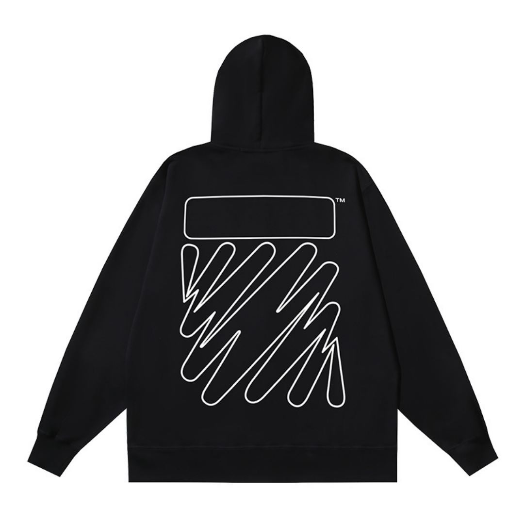 Off-W Monogram Zip Hoodie · Off-White · Nova Neta