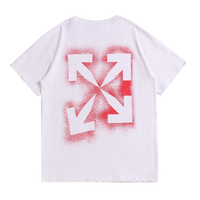 Off-White Off-W Monogram T-shirt - Blanco Rosa Arrows