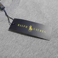 Camiseta Polo Ralph Lauren Gris Blanco Logo Negro