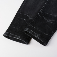 Amr Black Diamonds Jeans Negro 2