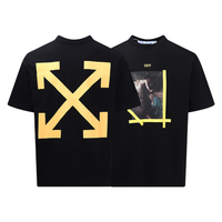 Off-White Off-W Monogram T-shirt - Negro Camo Blanco 5