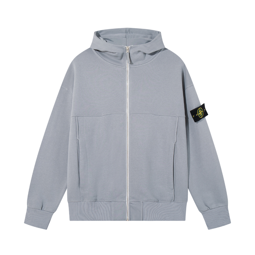 Buzo Stone Island Lavado Claro Roturas