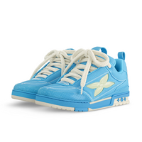 Skater Monogram Trainer Azul Estrella