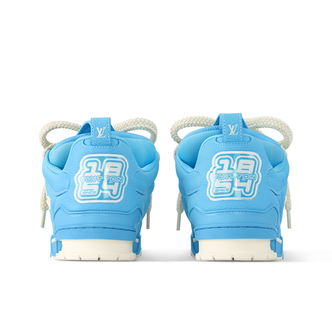 Skater Monogram Trainer Azul Estrella