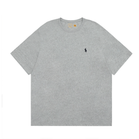 Camiseta Polo Ralph Lauren Gris Claro Blanco Nube