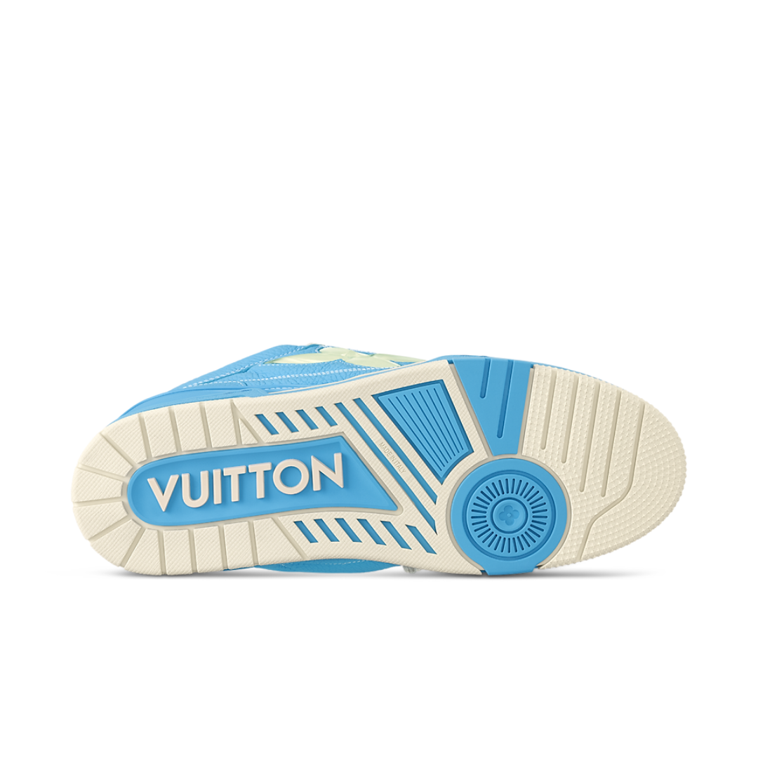 Skater Monogram Trainer Azul Estrella