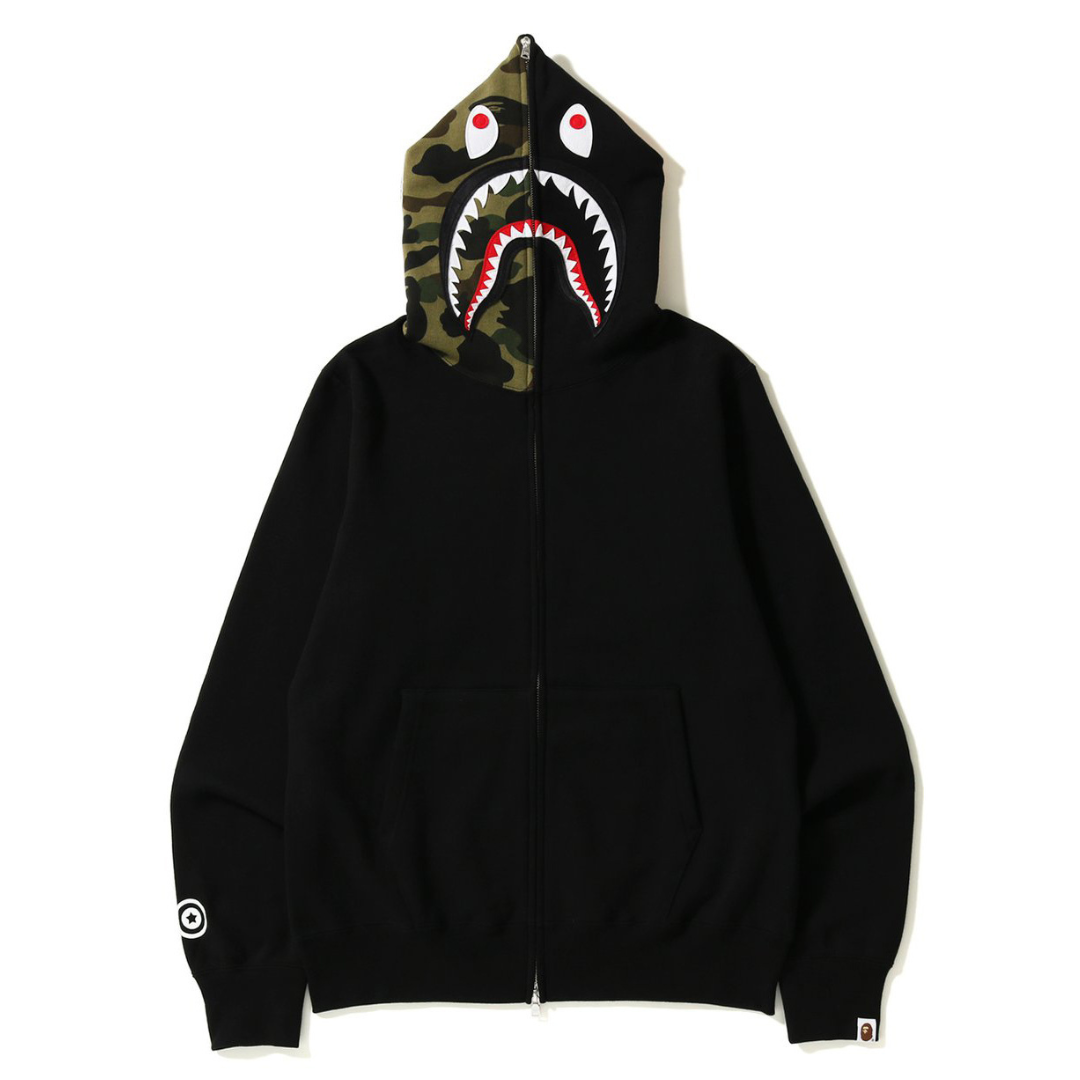 Bape Zip Hoodie Camo Verde 2