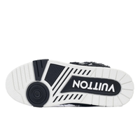 Skater Horse Hair Diamonds Negro Bordado Floral