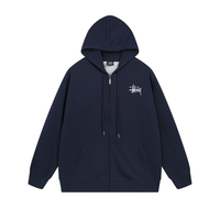 Buzo Stussy Azul Marino/Azul Negro Blanco