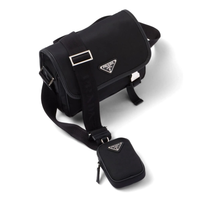 Messenger Trio Bag Blanco Triangulo
