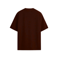 Oversized Monogram T Shirt Monograma Marron