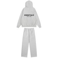 Essentials Relaxed Light Grey Tracksuit