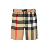 BB Monogram Shorts Negro Blanco