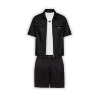 Louis Vuitton Monogram Short Set Negro Tonal Triángulo