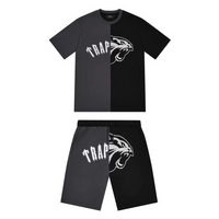 Conjunto Trapstar Negro Negro Gris